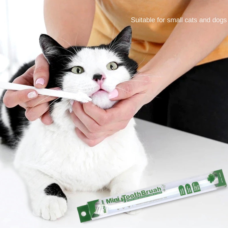 Pet Soft Toothbrush for Dogs & Cats Teeth Cleaning