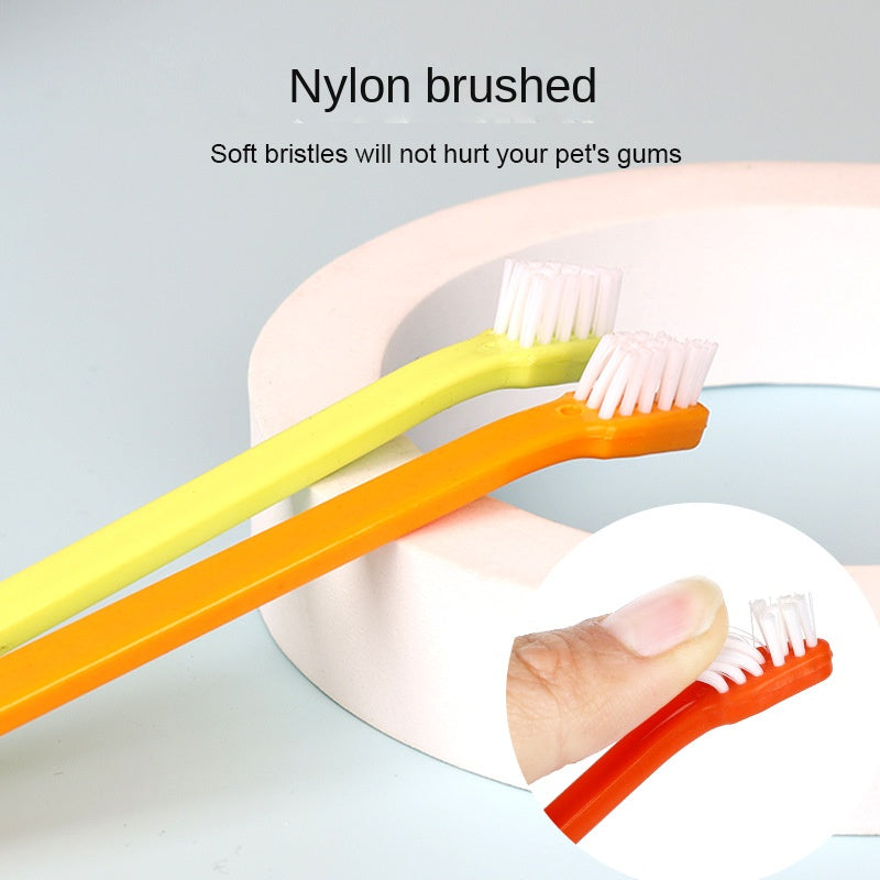 Pet Soft Toothbrush for Dogs & Cats Teeth Cleaning