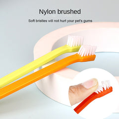 Pet Soft Toothbrush for Dogs & Cats Teeth Cleaning