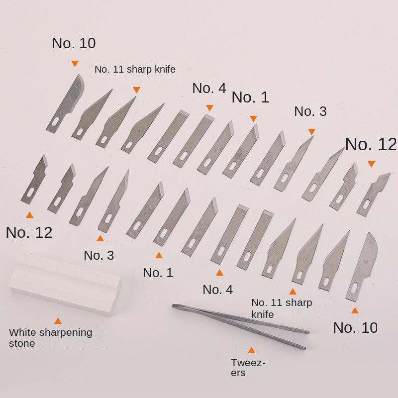 29pcs Craft Precision Cutter Blades Set for Scrapbooking Stencil Wood Leather