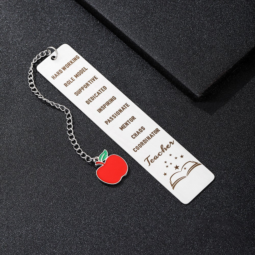 Stylish European & American Stainless Steel Bookmarks