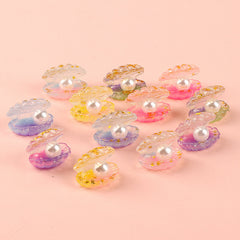 Luminous Shell Mini Fairy Tale Garden Furniture Dollhouse Ornaments