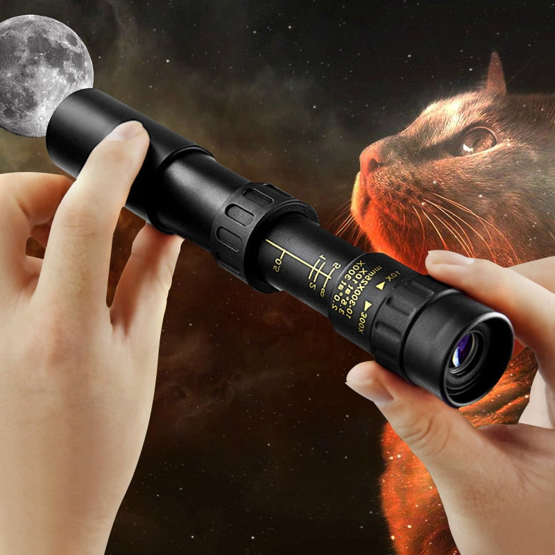 Compact Monocular HD Portable Binoculars BAK4 Prism Waterproof Anti fog