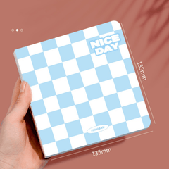 200 Pages Colorful Plaid Notebook Grid Pages Daily JournalAgenda Planner