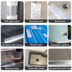 Waterproof Self Adhesive Butyl Sealing Tape Roof Repair