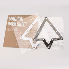 144pcs Billiard Swing Ball Film Triangle Magic Rack Accessories