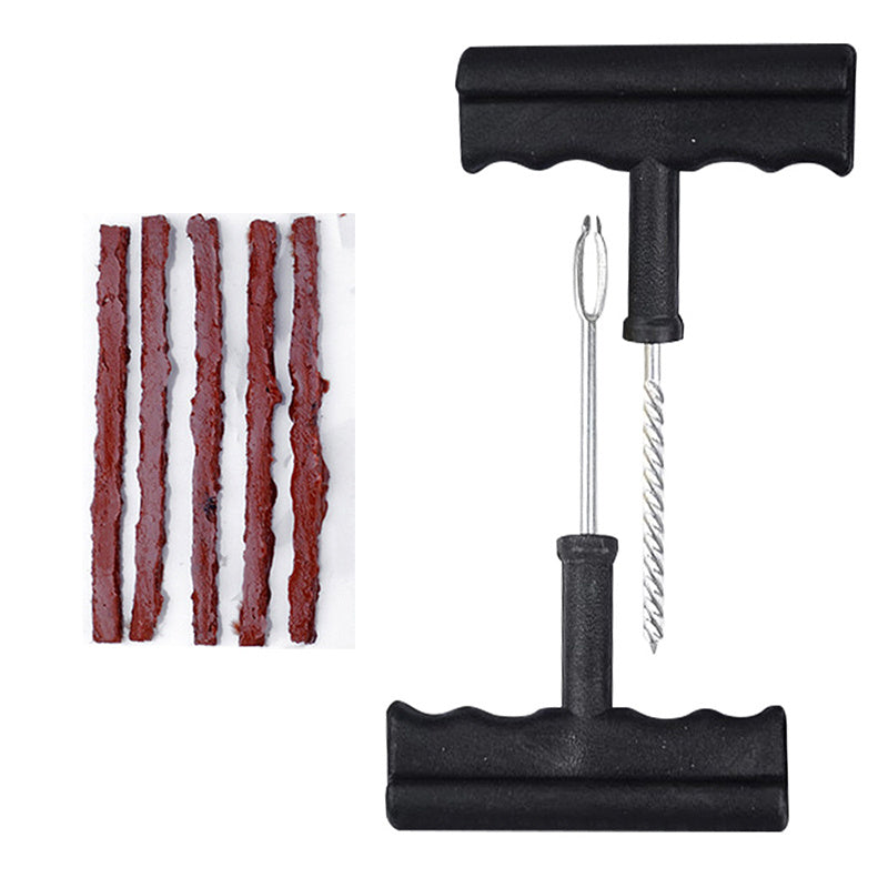 Car Tire Repair Tool Kit Tubeless Tyre Puncture Repair Kit Studding Tool Set