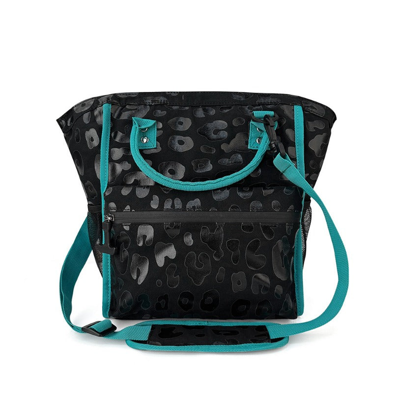 Leopard Print Ice Bag Portable Insulation Bag for Travel Picnic