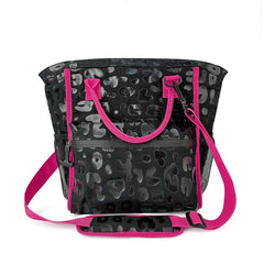 Leopard Print Ice Bag Portable Insulation Bag for Travel Picnic