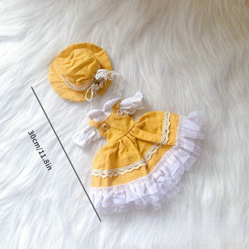 30cm Doll Princess Clothes Princess Dress Suit Dress Accessories For Toy Doll