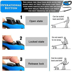 Retractable Dog Leash with Anti Slip Handle Pet Supplies
