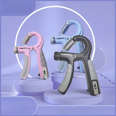 Adjustable Hand Grip Strengthener with Non-slip Handle