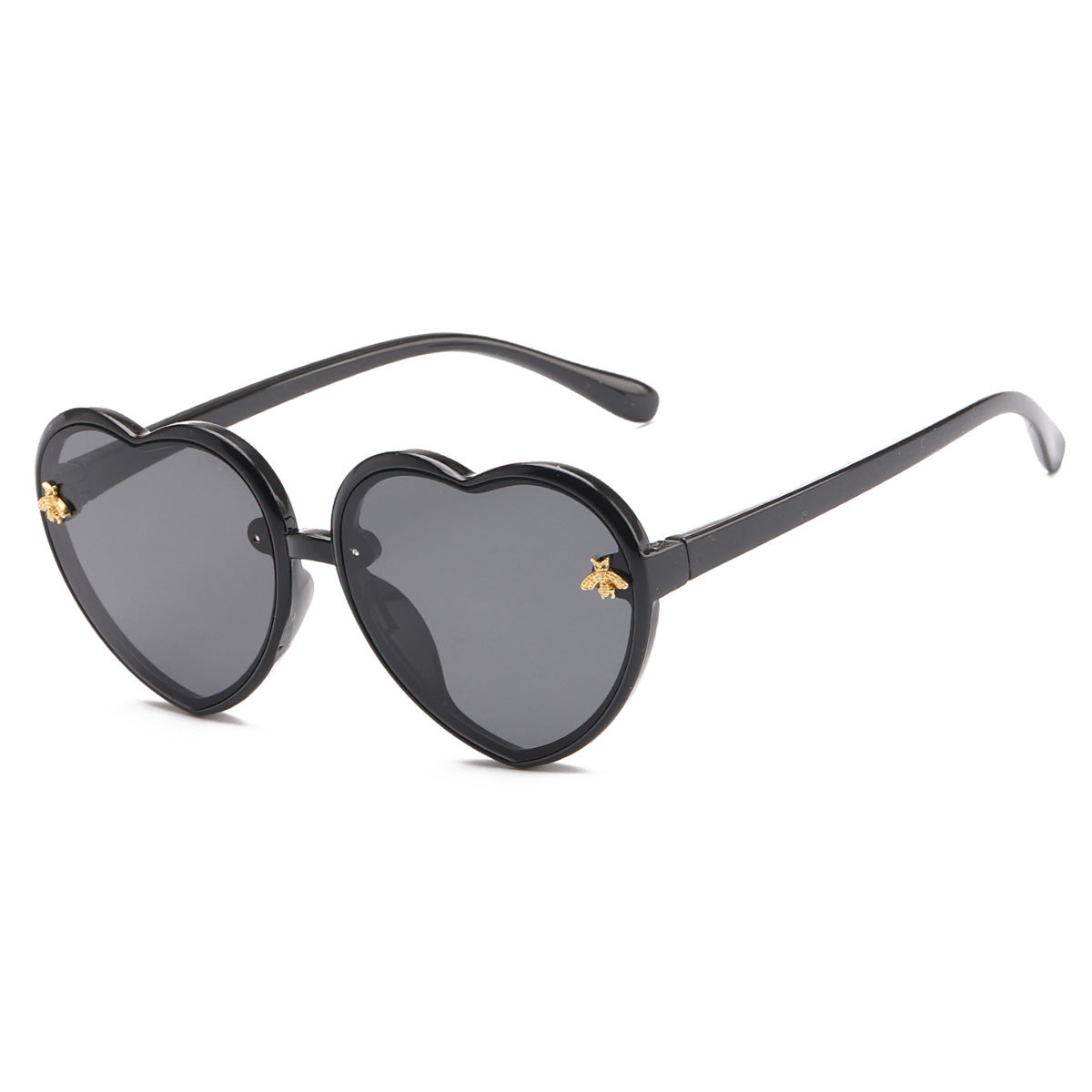 Heart Shaped Sunglasses with UV Protection for Girls