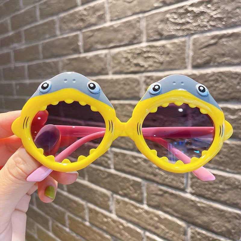 Cartoon Shark Sunglasses UV Protection for Kids