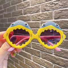Cartoon Shark Sunglasses UV Protection for Kids