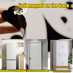 Panda Refrigerator Stickers Erasable Magnetic Note Board