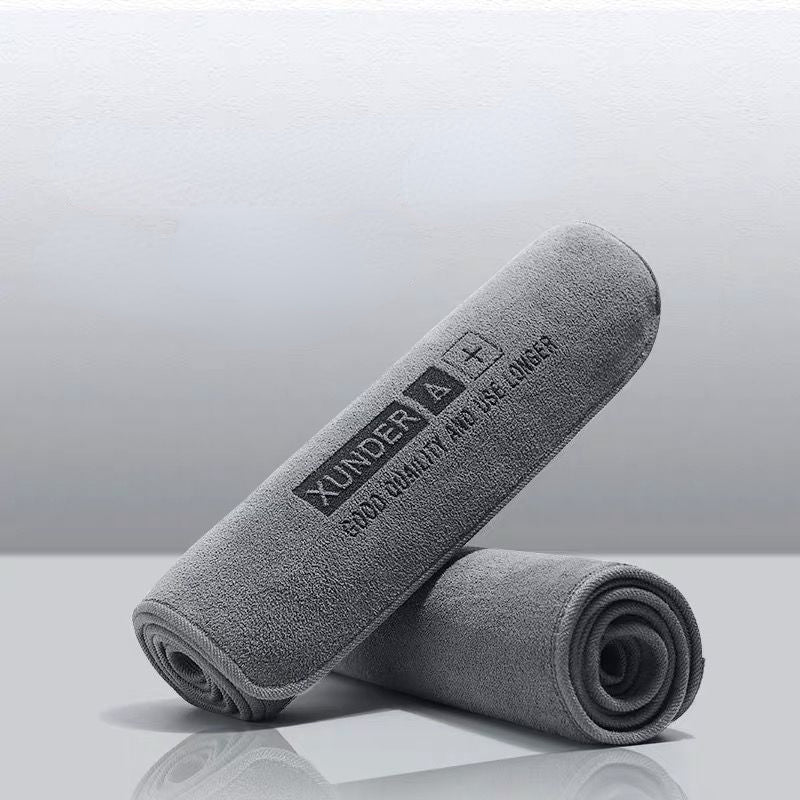 Double Sided Microfiber Car Wash Towel - Thickened Cloth, Absorbs Water