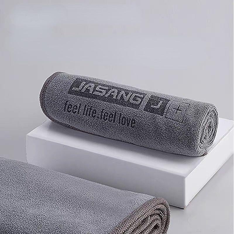 Double Sided Microfiber Car Wash Towel - Thickened Cloth, Absorbs Water