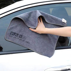Double Sided Microfiber Car Wash Towel - Thickened Cloth, Absorbs Water