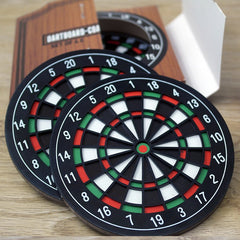 4Pcs Beer Dart Plate Coasters Set ABS Plastic Personalized Beer Gift