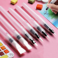 Watercolor Brushes Set 15-Inch Total Length High Nylon Large Capacity