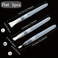 Watercolor Brushes Set 15-Inch Total Length High Nylon Large Capacity
