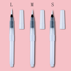 Watercolor Brushes Set 15-Inch Total Length High Nylon Large Capacity