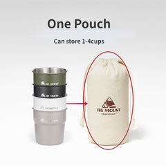 300ML Stainless Steel Cup for Camping, Beer & Coffee, Outdoor Use