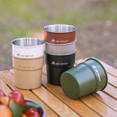 300ML Stainless Steel Cup for Camping, Beer & Coffee, Outdoor Use