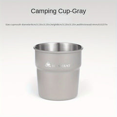 300ML Stainless Steel Cup for Camping, Beer & Coffee, Outdoor Use