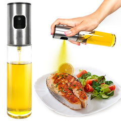 Stainless Steel Atomization Spray Bottle for Kitchen Home Barbecue