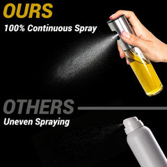 Stainless Steel Atomization Spray Bottle for Kitchen Home Barbecue