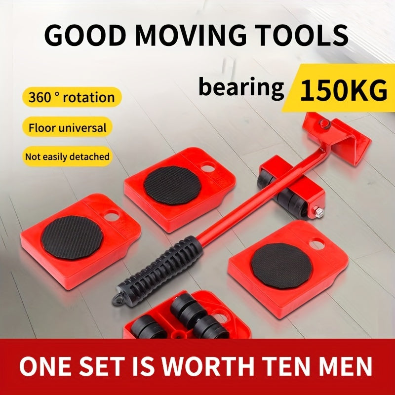 Multifunctional Mobile Household and Heavy Object Moving Tool Furniture Lifter