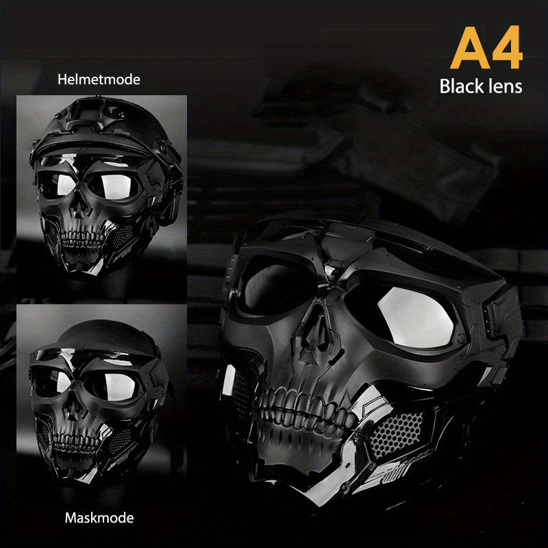 Skull Horror Helmet Mask Skull Goggle Riding Mask Motorcycle