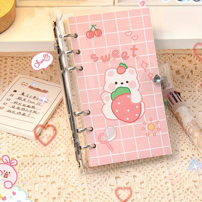 Cartoon Graphic Loose Leaf Notebook for Creative Writing
