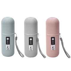Pet Travel Toothbrush Carrier With Lanyard Dogs Cats