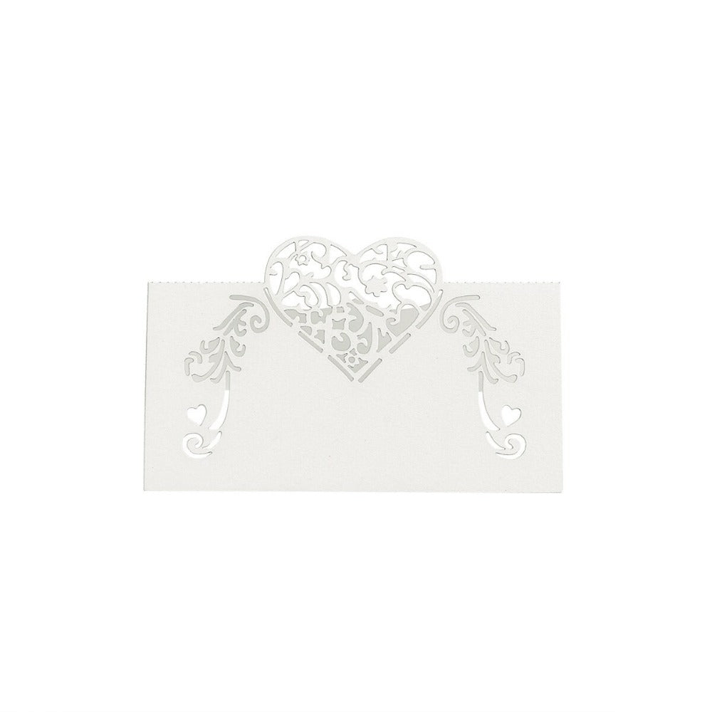 50pcs Laser Butterfly Table Card for Wedding