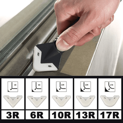 5 In 1 Silicone Remover Sealant Smooth Scraper Caulk Finisher Grout Kit Tools