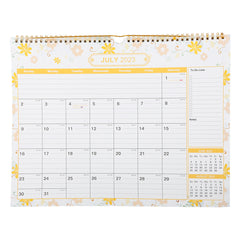 18-Month Wall Calendar Jul-Dec Binding Planner Desktop Calendar