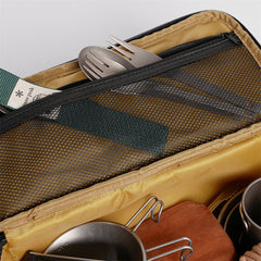 Large Capacity Camping Cutlery Pouch for Outdoor Picnic