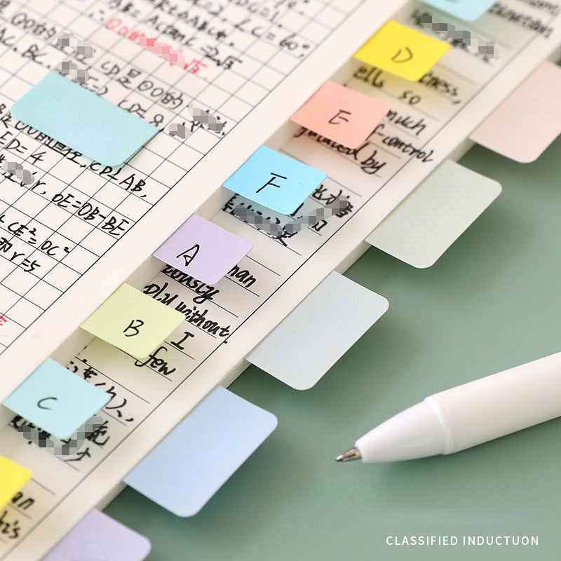 Morandi Index Stickers 10 Sheets Small Sticky Notes
