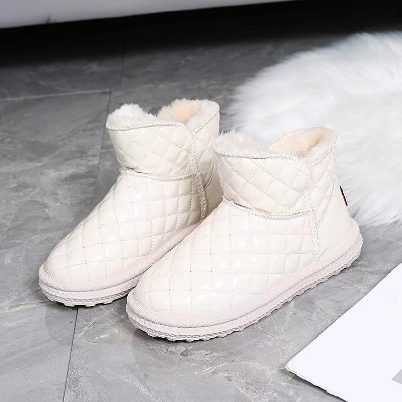 Women's Warm Snow Boots Thick Bottom Soft Comfortable Short Boots
