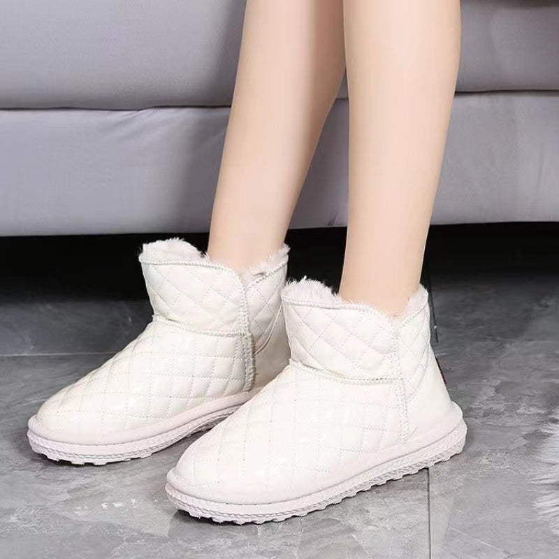 Women's Warm Snow Boots Thick Bottom Soft Comfortable Short Boots