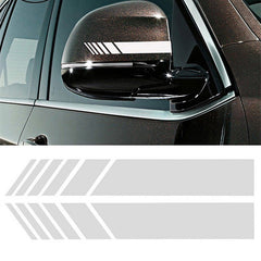 2pcs Car Rear View Mirror Personalized Decals Stickers