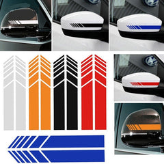2pcs Car Rear View Mirror Personalized Decals Stickers