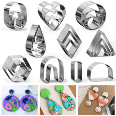 24 Pcs Polymer Clay Cutters for DIY Jewelry Making