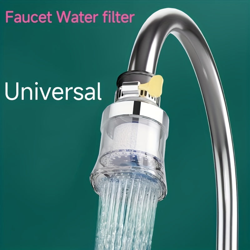 Universal Faucet Water Filter for Kitchen & Bathroom Tap Water Purification