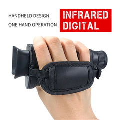 Rechargeable Infrared Night Vision Monocular with 8X Zoom and 32G Memory