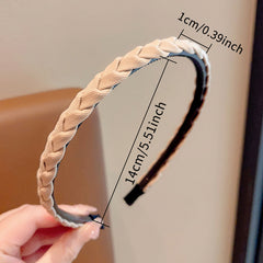 Baby Girls Braided Headbands Non-slip Hair Hoops Kids Hair Accessories