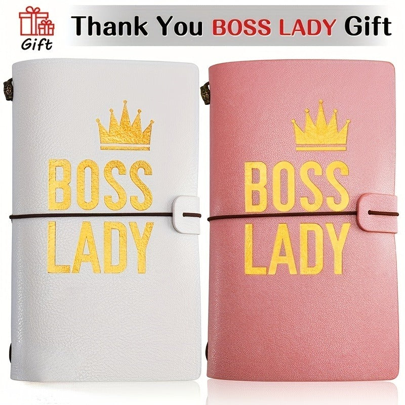 Pink Leather Journal Refillable for Women